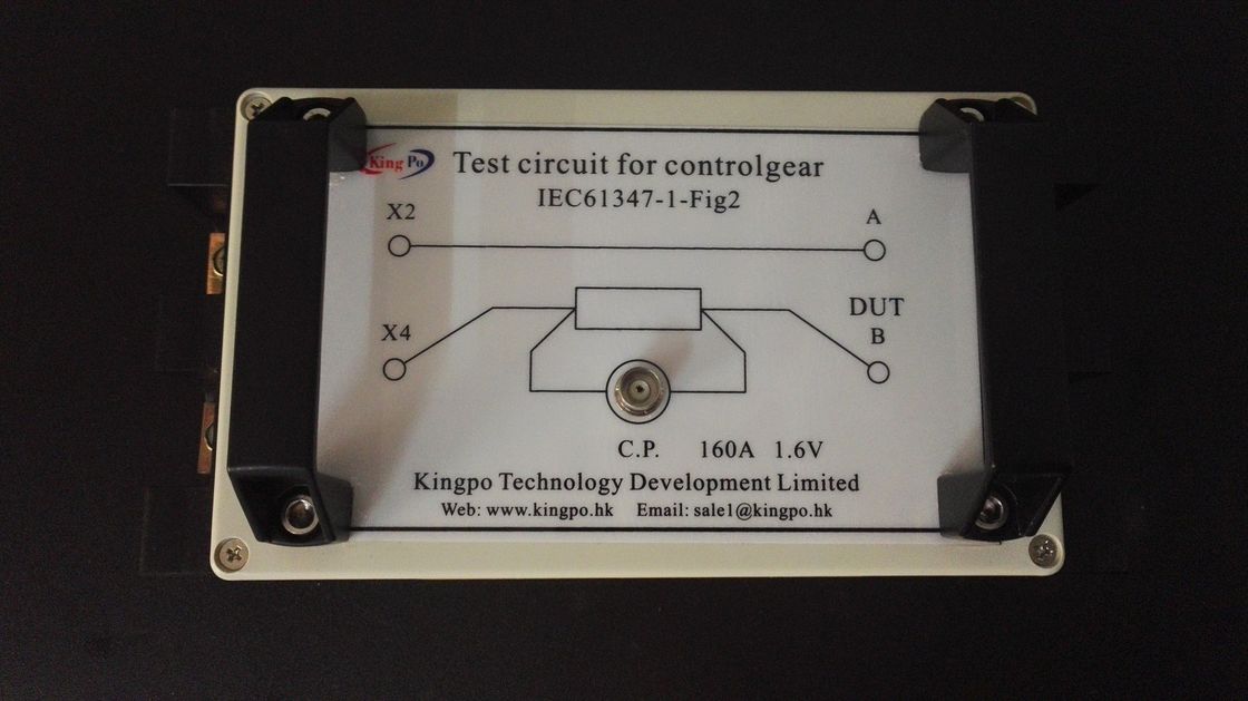 IEC 61347-1-2012 Figure 3 Test Circuit for Controlgear / Light 